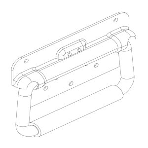 Metal Yüzeyden Kulp KP-03 S/P