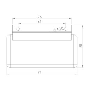 Paslanmaz Çelik Kulp KP-08