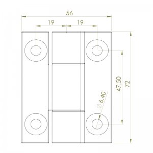 Tork Ayarlı Menteşe (TM-56726)