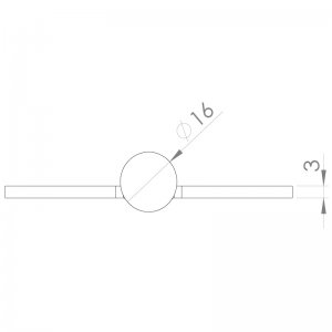 Paslanmaz Kapı Menteşesi 76 x 102 x 3mm