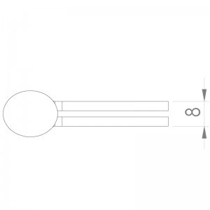 Paslanmaz Kapı Menteşesi 76 x 102 x 3mm