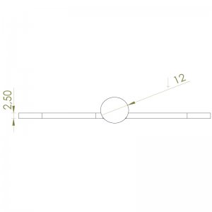 Paslanmaz Kapı Menteşesi 82 x 80 x 2.5mm