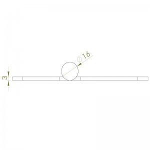 Paslanmaz Kapı Menteşesi 130 x 80 x 3mm