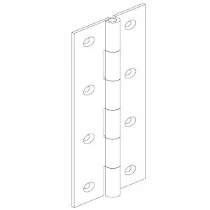 Paslanmaz Yaprak Menteşe 60 x 180 x 2mm