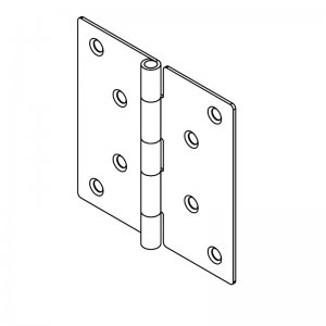 Paslanmaz Yaprak Menteşe 100 x 100 x 1,5 mm