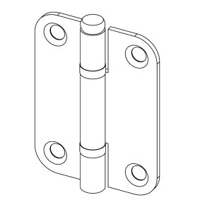 Sac Yaprak Menteşe 30 x 40 x 1.2mm