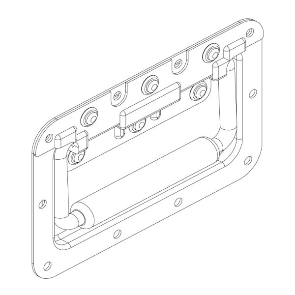 Metal Gömme Kulp KP-05 S/P