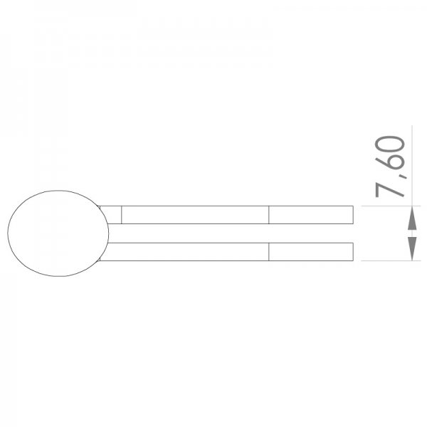 Paslanmaz Kapı Menteşesi 70 x 86 x 2.5 