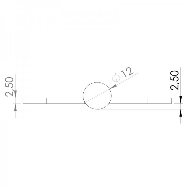 Paslanmaz Kapı Menteşesi 65 x 76 x 2.5mm