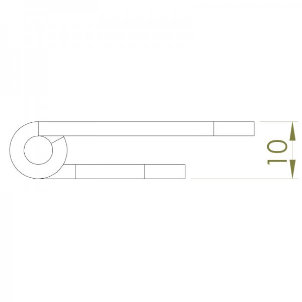 Sac Yaprak Menteşe 63 x 50 x 2.5mm