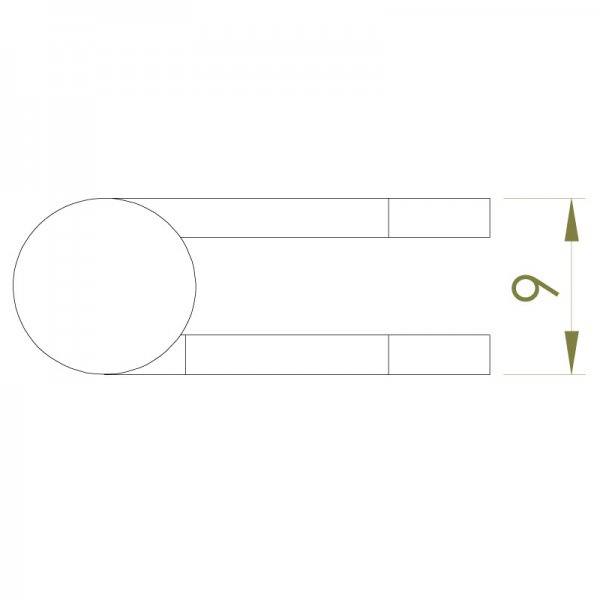 Paslanmaz Yaprak Menteşe 38 x 38 x 2mm