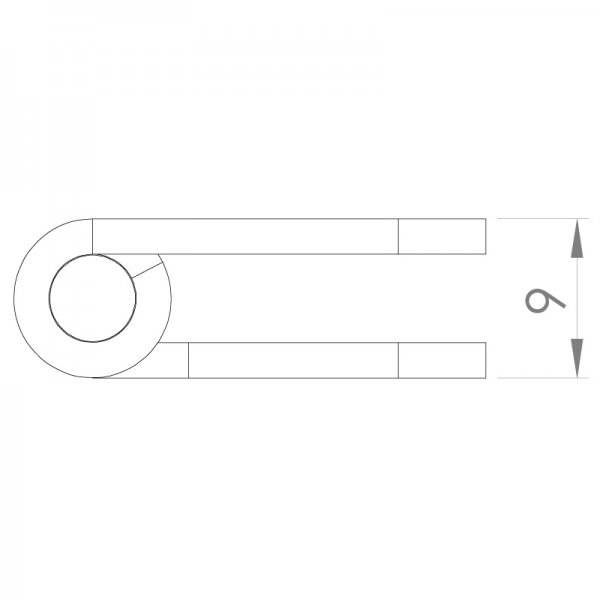 Paslanmaz Yaprak Menteşe 45 x 38 x 2mm