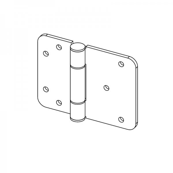 Paslanmaz Kapı Menteşesi 120 x 90 x 4mm