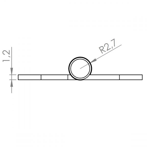 Sac Yaprak Menteşe 30 x 40 x 1.2mm