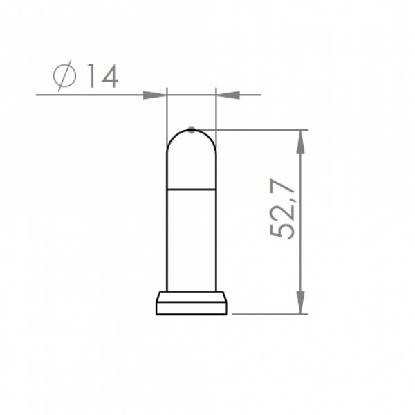 Metal Kulp Yüzüklü KP-10 S/P