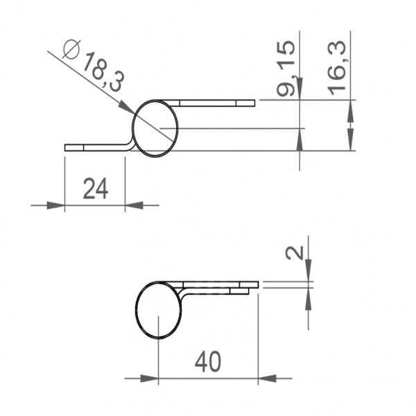 Paslanmaz Yaylı Yaprak Menteşe PYYM-761002